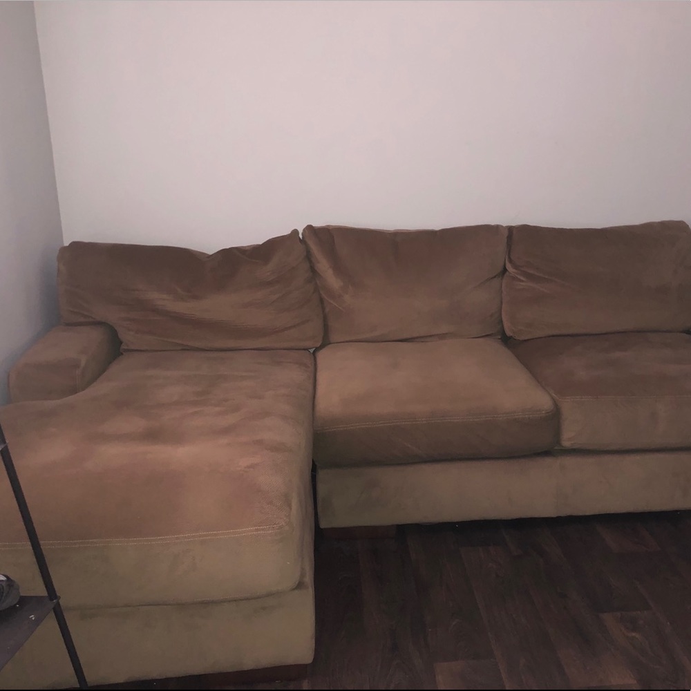Brown couch from Ashley’s